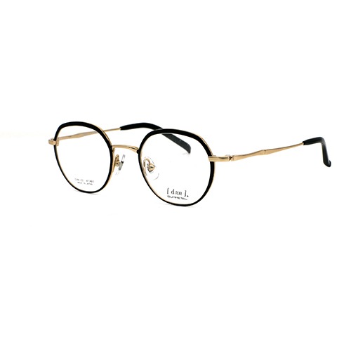 men&#039;s two-color polygon imported glasses frame DUN 122