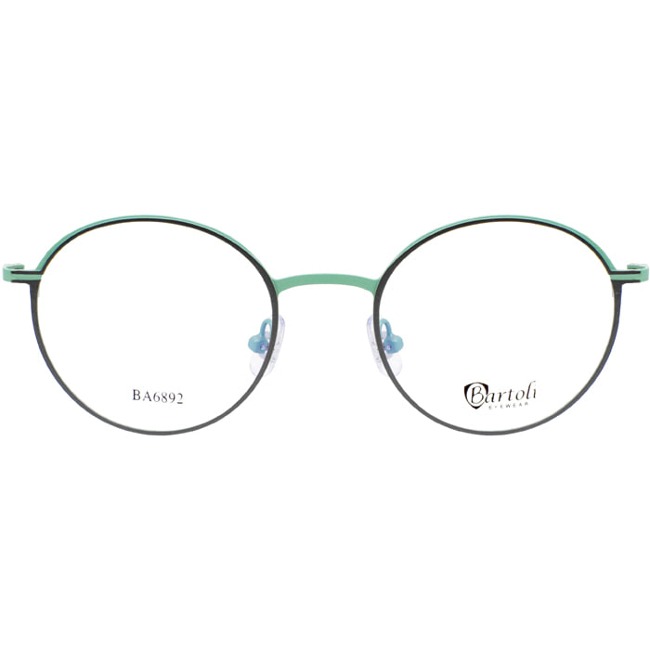 Round metal on-edge glasses for men and women Bartholi BA6892