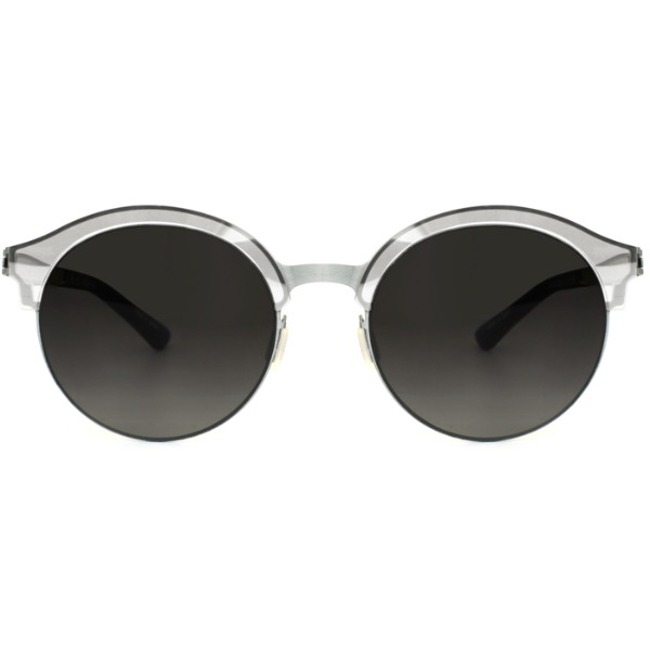 Ultra-Light Titanium &amp; Nylon Bartoli Round Sunglasses BA5021