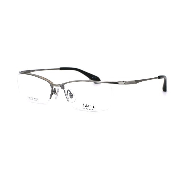 Men&#039;s Square Semi-Mutile Titanium Imported Glasses Frame DUN 2155-5