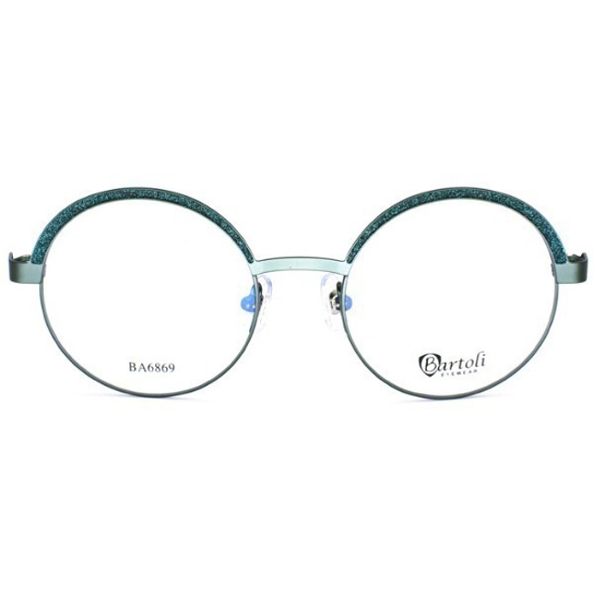 Round metal glasses frame Bartoli BA6869 for women