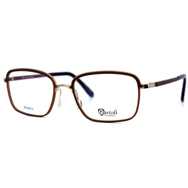 Plus Size for Men&#039;s Ultra-Light Half-Mutte Square Soltex Glasses Bartoli BA6854