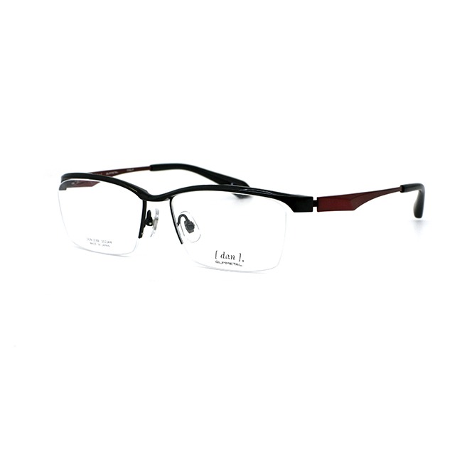 Men&#039;s Rectangular Titanium Import Glasses Frame DUN 2169-4