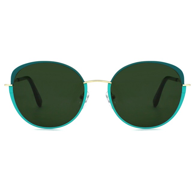 Women&#039;s Round-Type Metal Onte Sunglasses Bartoli BA5653