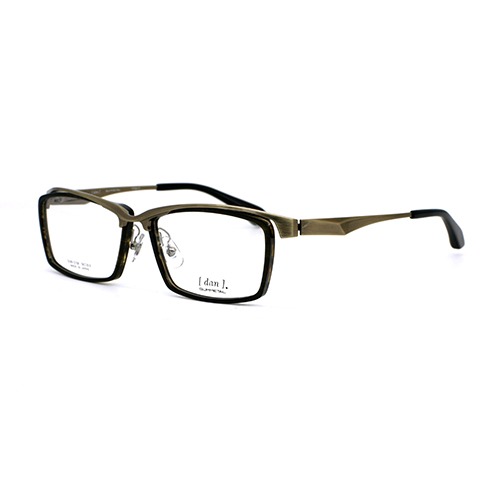 Men&#039;s Rectangular Titanium Import Glasses Frame DUN 2158-1