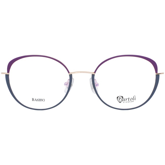Women&#039;s Round-Type Metal Onte Glasses Bartoli BA6893