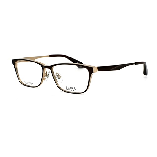 Men&#039;s Rectangular Titanium Import Glasses Frame DUN 2145-13