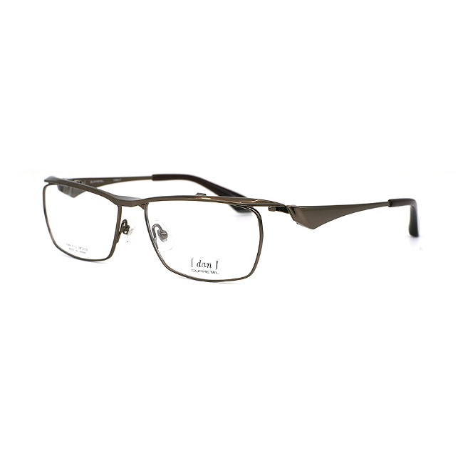 Men&#039;s Square 2 Color Titanium Import Glasses Frame DUN 2113