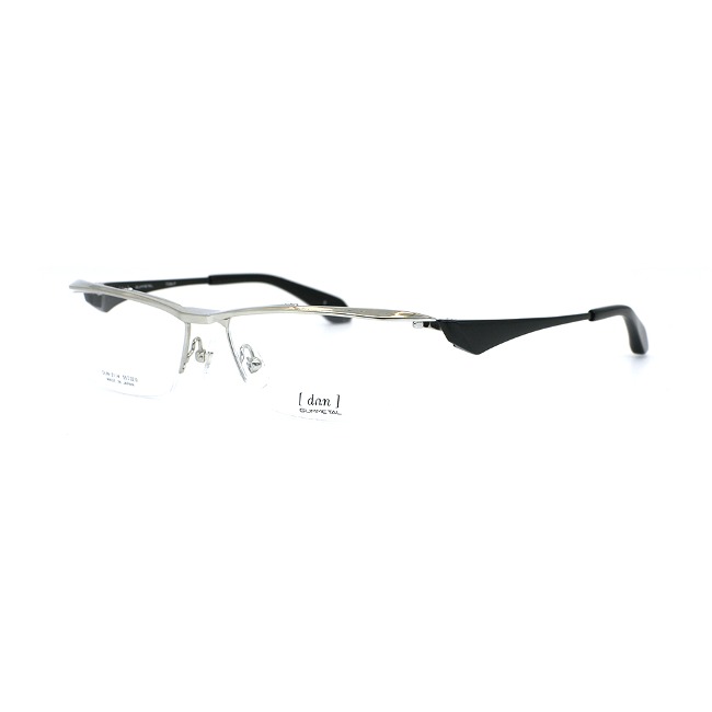 Men&#039;s Square Semi-Mutile Titanium Imported Glasses Frame DUN 2114-7