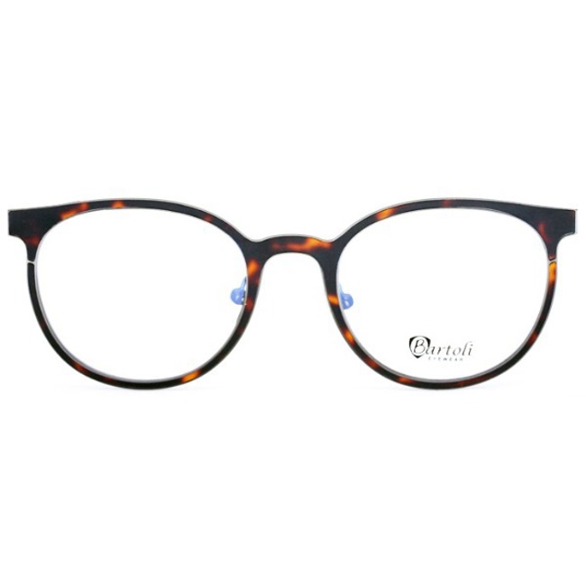 Retro-style round onte glasses for men and women BA6524