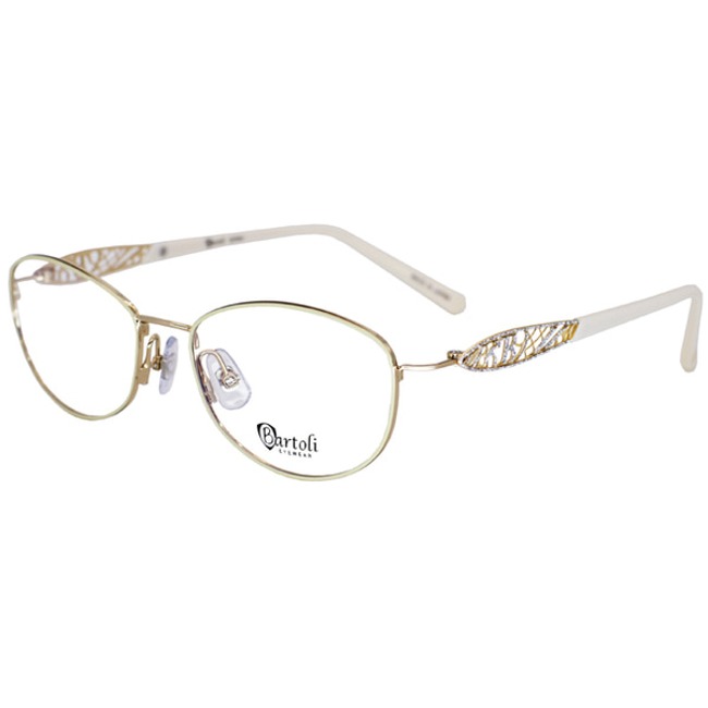 Women&#039;s Square Metal Glasses Frame Bartoli BA6878