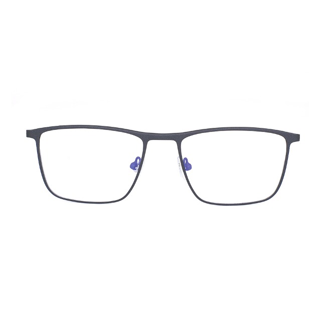 Men&#039;s Plus Size Square Special Structure Hinge Design Glasses BA6900